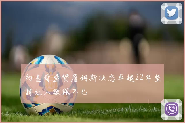 约基奇盛赞詹姆斯状态卓越22年坚持让人敬佩不已