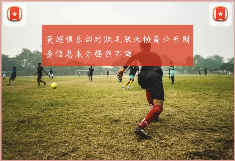 英超俱乐部对欧足联未协商公开财务信息表示强烈不满